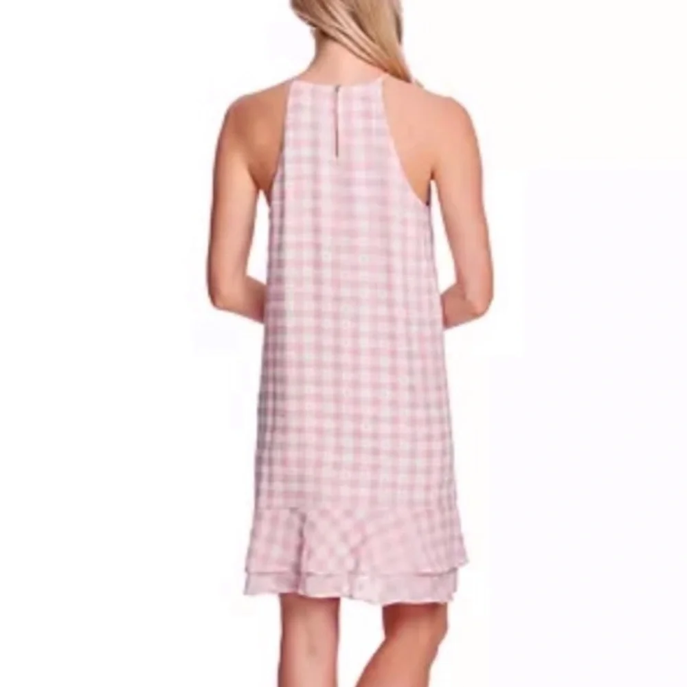 CeCe Ruffled Gingham-Plaid Dress - Picture 4 of 10